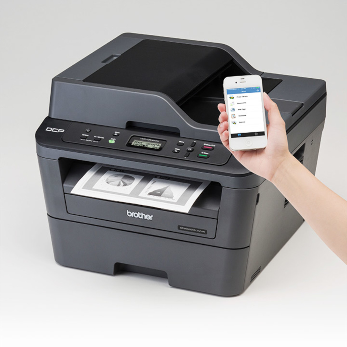 Brother DCP-L2540DW Mobile Device Printing Supported